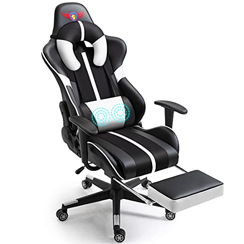 Gaming Chairs with Footest,Computer Chair for Adults DIFEISI Reclining Office Chairs,Resting Ergonomic Video Game Chair