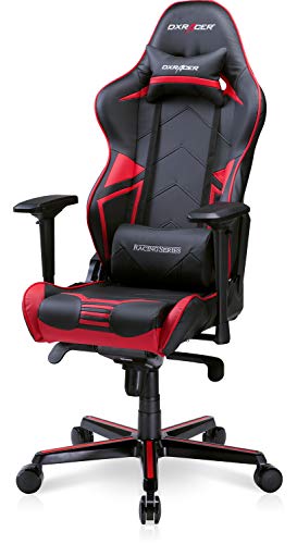 DXRacer Computer Chair Adjustable Ergonomic Office Reclining Swivel Video Game Seat for Adults, Teen Gamers and Streamers, Racing Series RV131,…