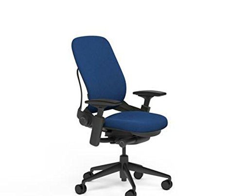 Steelcase Office Chair, Blue – 5″ Cylinder