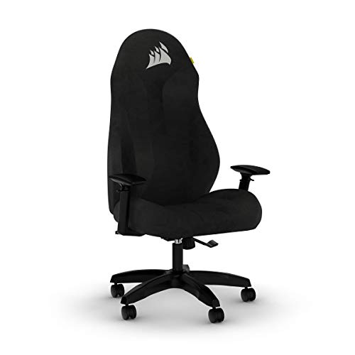 CORSAIR TC60 Fabric Gaming Chair – Relaxed Fit – Black