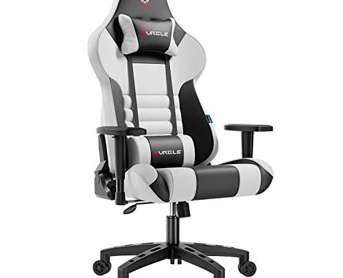 Gaming Chair – Furgle Computer Chair – Racing Style High-Back Office Chair – PU Leather Ergonomic Video Game Chairs -…
