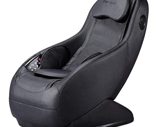 BestMassage Full Body Electric Shiatsu Massage Chair Fully Assembled Video Gaming Chair with Airbag Massage,Bluetooth,Black