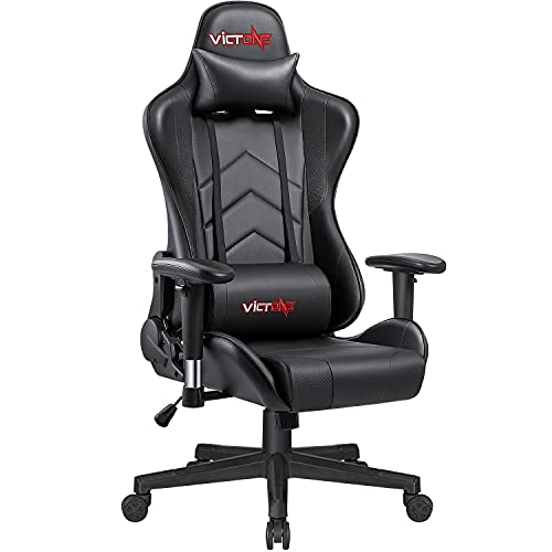 VICTONE Gaming Chair Ergonomic Office Chair High Back Pc Computer Chair Large Size Comfy Swivel Chair with Headrest and Lumbar…