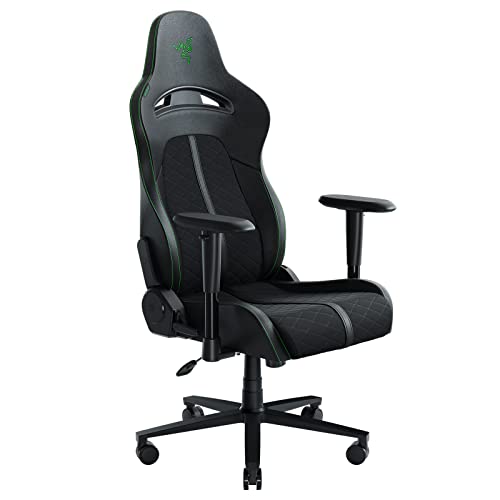 Razer Enki X Essential Gaming Chair: All-Day Gaming Comfort – Built-in Lumbar Arch – Optimized Cushion Density – Dual-Textured, Eco-Friendly…