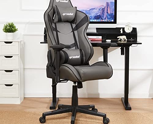 Ergonomic Gaming Chair for Adults, High Back Racing Computer Gaming Chair, E-Sports Gamer Chair, Big and Tall Video Gaming Chair,…
