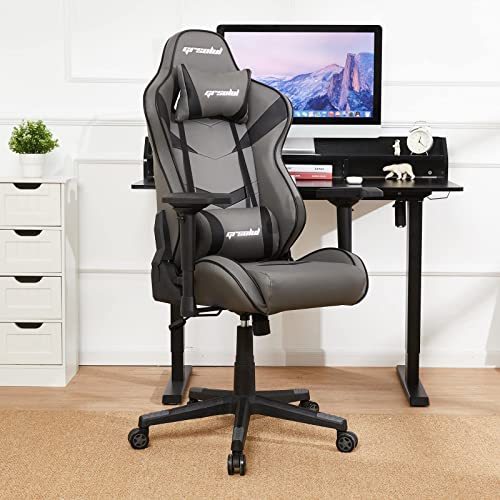 Ergonomic Gaming Chair for Adults, High Back Racing Computer Gaming Chair, E-Sports Gamer Chair, Big and Tall Video Gaming Chair,…
