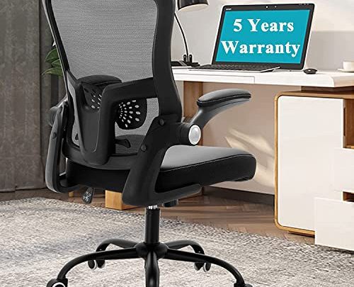Nobofeeling Office Chair, High Back Desk Chair with 5 Years Warranty and Adjustable Lumbar Support, Swivel Task Chair with Soft…