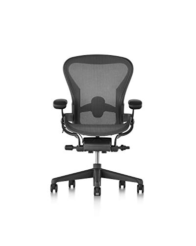 Herman Miller Aeron Chair, B, Graphite –