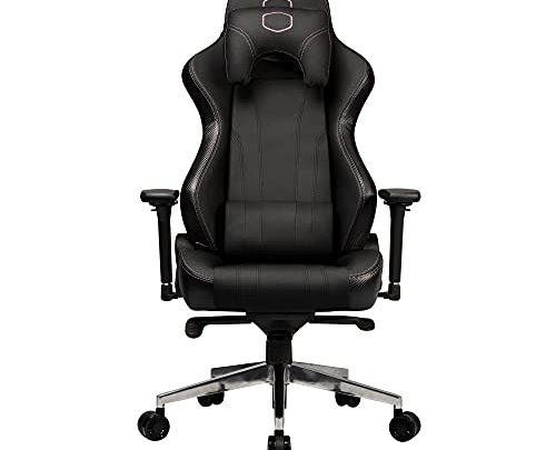 Cooler Master Caliber X1 Gaming Chair for Computer Game, Office and Racing Style Gamer, Comfy Ergonomic 360° Swivel Reclining High…