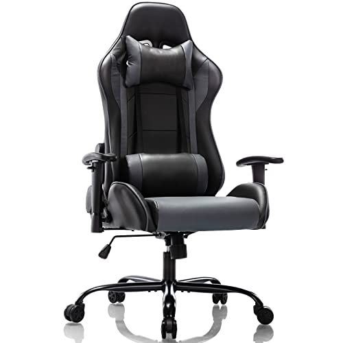 Ergonomic Gaming Chair Office Chair Racing Style Reclining Computer Chair High Back Desk Chair Ergonomic Adjustable E-Sport Swivel Task Chair…