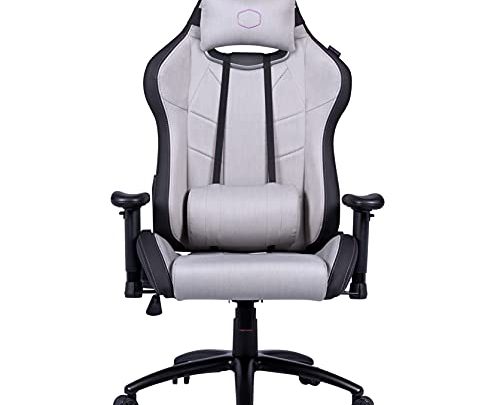 Cooler Master Caliber R2C Gaming Chair High Back Office Computer Game Chair, PU Leather Reclining Ergonomic Backrest, Headrest, Seat Height…