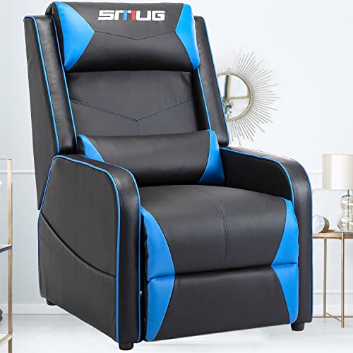 Gaming Recliner Gamer Chair for Adults – PU Leather Sofa with Footrest Comfortable Movie Theater Chairs Ergonomic Single Couch for…