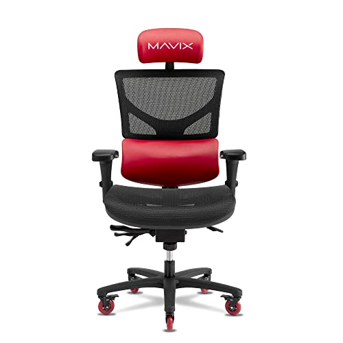 MAVIX – M7 Gaming Chair Black/R.Red