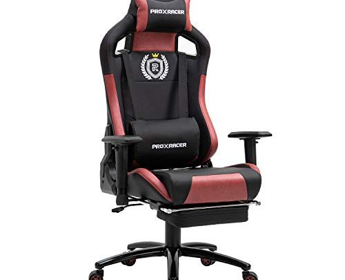 Walsport Reclining Gaming Chair with Footrest High Back Computer Chair Back Support Office Chair Ergonomic Video Game Chairs for Teens…
