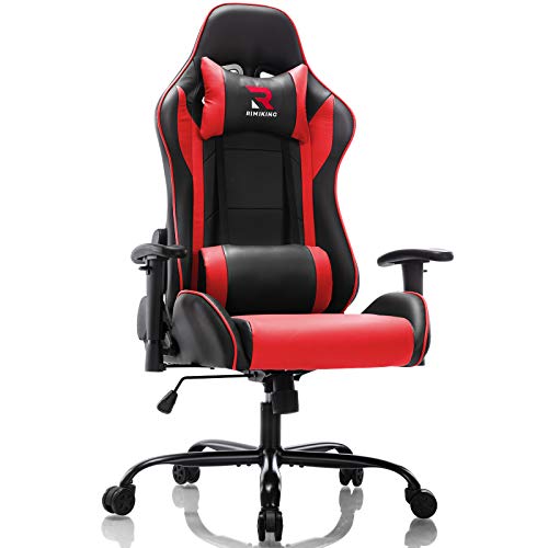 Massage Gaming Chair Office Chair Racing Style Reclining Computer Chair High Back Desk Chair Ergonomic Adjustable E-Sport Swivel Task Chair…
