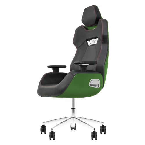 Thermaltake Argent E700 Real Leather Gaming Chair (Racing Green) Design by Studio F∙A∙Porsche, GGC-ARG-BGLFDL-01