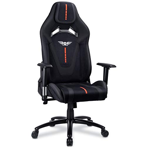 Acethrone Gaming Chair, Racing Style High Back PU Leather Computer Desk Chair with Headrest and Lumbar Support, Adjustable Armrest 360°…