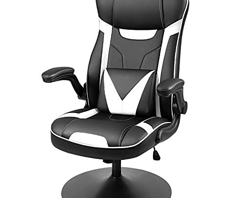 Homall Rocking Gaming Chair Racing Computer Game Chair Swivel High Back Office Game Chair with Adjustable Armrest Ergonomic Back Support…