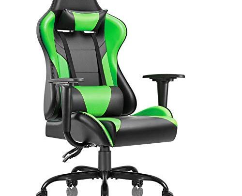 Homall Gaming Office Chair Computer Chair High Back Racing Desk Chair PU Leather Adjustable Seat Height Swivel Chair Ergonomic Executive…