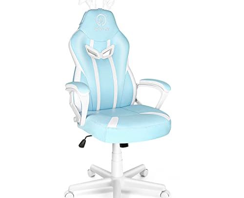 Gaming Chair, Computer Chair JOYFLY Kawaii Gamer Chair for Girls Teens, Ergonomic PC Office Chair with Lumbar Support for Women（Light…