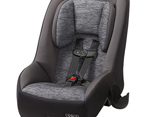 Cosco Mighty Fit 65 DX Convertible Car Seat (Heather Onyx Gray)