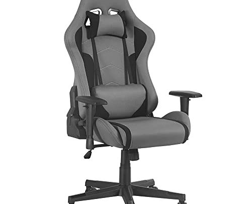 Okeysen Gaming Chair Fabric Computer Chairs, Ergonomic Video Game Chairs for Kids Adults, Racing Style High-Back Gamer Chair with Massage,…