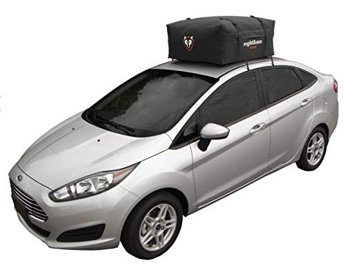 Rightline Gear Range Jr Car Top Carrier, 10 cu ft Sized for Compact Cars, Weatherproof +, Attaches With or Without…