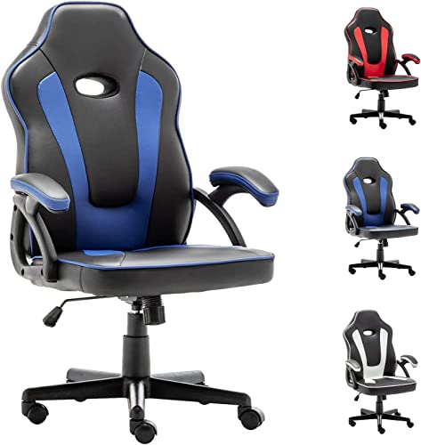 DualThunder Gaming Office Chairs, Ergonomic Office Gaming Chair Cheap, Home Office Desk Chairs with Wheels, Gaming Chairs for Adults Teens,…