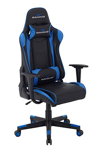 Brage Living Swivel Gaming Chair Ergonomic High-Back Racing Style PU Leather Office Chair with Headrest and Lumbar Support and Adjustable…