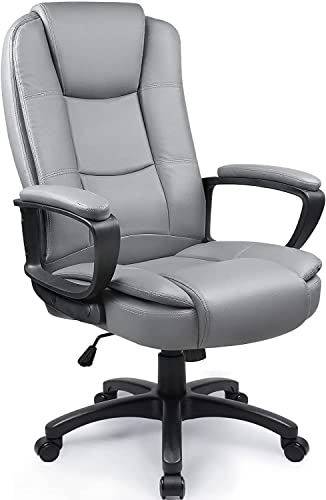 Home Office Chair, Ergonomic Desk Chair, Adjustable Task Chair for Lumbar Back Support, Computer Chair with Rolling Swivel and Armrest,…