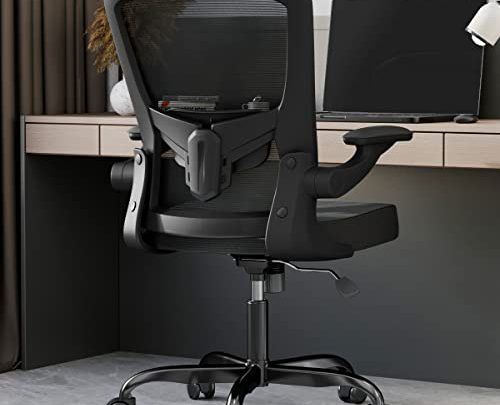 Sytas Ergonomic mesh Office Chair, Home Office Desk Chairs Ergonomic, Computer Chair Adjustable Lumbar Support