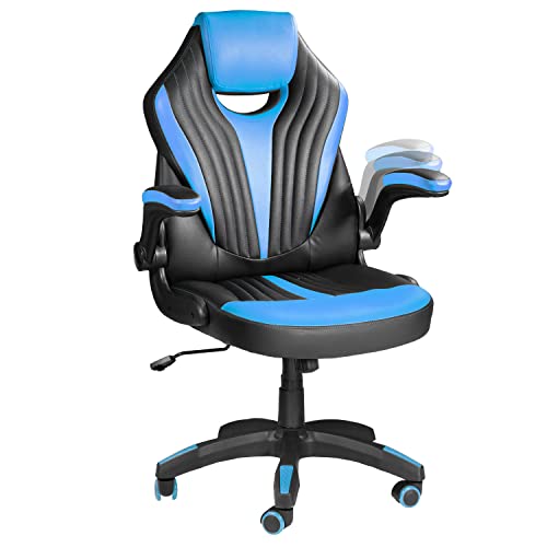 Toszn DT580 Video Game Chairs, Gaming Chairs for Adults, Computer Chair with Flip Up Armrests & Height Adjustable, Gamer Chairs…