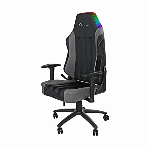 X Rocker 0780401 Sigma RGB PC Chair 2.0 BT X, 24.41″ x 20.87″ x 49.8″, Black