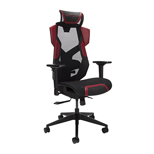 RESPAWN FLEXX Mesh Gaming Chair With Lumbar Support, Recline/Tilt Tension Controls, Adjustable Arms, 300lb Max Weight With Wheels for Computer/Desk/Office,…