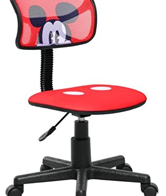 Idea Nuova Mickey Mouse Swivel Mesh Rolling Desk Chair
