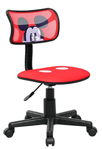 Idea Nuova Mickey Mouse Swivel Mesh Rolling Desk Chair