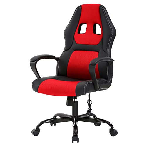Cheap Gaming Chair Video Game Chair Ergonomic Computer Game Chair with Lumbar Support Adjustable Armrest High Back Racing Swivel Office…