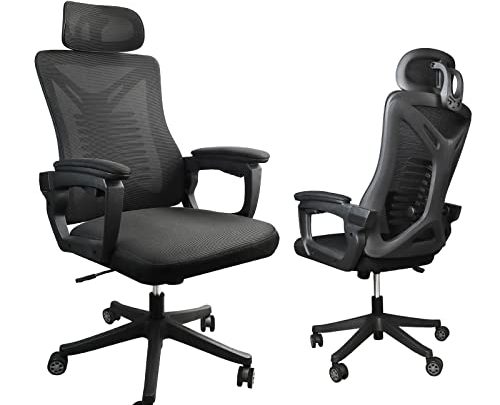 Big and Tall Office Chair – Office Chair, Ergonomic Desk Chair with Back Support, High Back Mesh Chair with Adjustable…