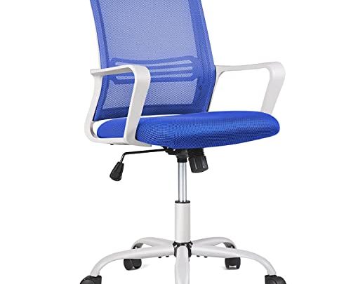 Office Chair, Desk Chair Ergonomic Office Chair Computer Chair, Home Office Desk Chairs with Wheels Mesh Office Chair, Rolling Task…