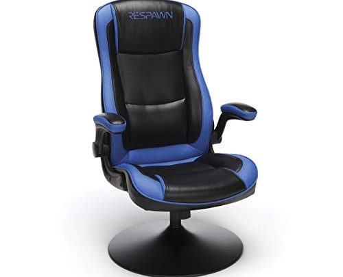 RESPAWN RSP-800 Racing Style Rocker, Rocking Gaming Chair, Blue