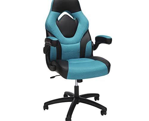 OFM Essentials Collection Racing Style Gaming Chair, High Back, Teal