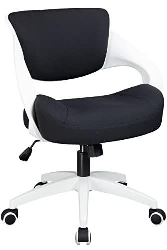 BOJUZIJA Ergonomic Office Computer Desk Chair Waist Support Function (Black)