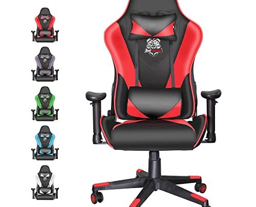 DualThunder Gaming Chairs, Gaming Chairs for Adults Teens Gamer, Ergonomic Video Game Chairs High Back Computer Chairs, Reclining Office Chairs…