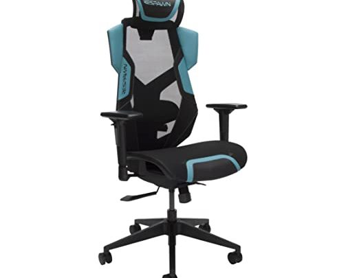 RESPAWN FLEXX Gaming Chair Mesh Ergonomic High Back PC Computer Desk Office Chair – Adjustable Lumbar Support, Seat-Slide, 115 Degree…