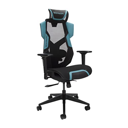 RESPAWN FLEXX Gaming Chair Mesh Ergonomic High Back PC Computer Desk Office Chair – Adjustable Lumbar Support, Seat-Slide, 115 Degree…