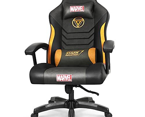 Marvel Avengers Gaming Chair Office High Back Computer PU Leather Desk Chair PC Racing Executive Ergonomic Adjustable Swivel Task Chair…