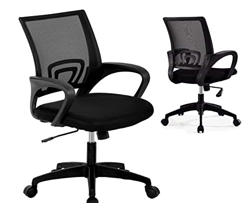 Price for 2 Pieces with Shipping Office Swivel Chair Ergonomic Desk Chair Mesh Computer Chair with Lumbar Support Height Comfortable…