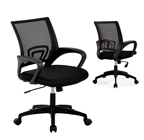 Price for 2 Pieces with Shipping Office Swivel Chair Ergonomic Desk Chair Mesh Computer Chair with Lumbar Support Height Comfortable…