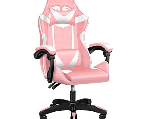 YSSOA Backrest and Seat Height Adjustable Swivel Recliner Racing Office Computer Ergonomic Video Game Chair