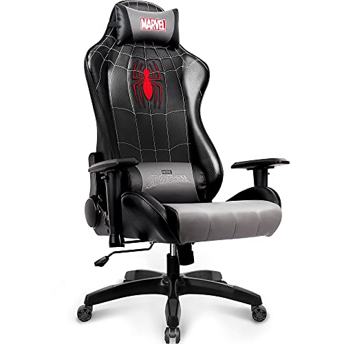 Marvel Avengers Gaming Chair Desk Office Computer Racing Chairs – Adults Gamer Ergonomic Game Reclining High Back Support Racer Leather…